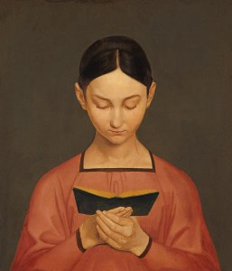 Gustav Adolph Hennig, Lesendes Mädchen (1828)