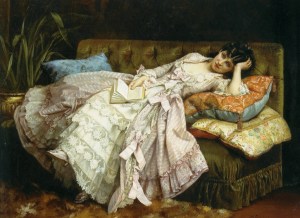 Auguste Toulmouche, Dolce far niente (1870)