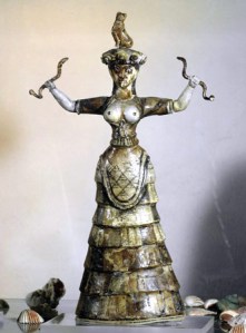 Schlangengöttin von Knossos