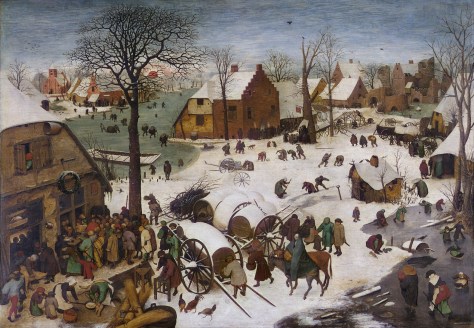 Pieter Bruegel der Ältere „Volkszählung in Bethlehem“ (1566)
